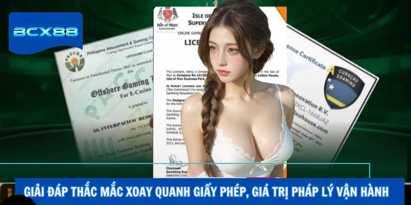 Giải đáp thắc mắc xoay quanh giấy phép, giá trị pháp lý vận hành