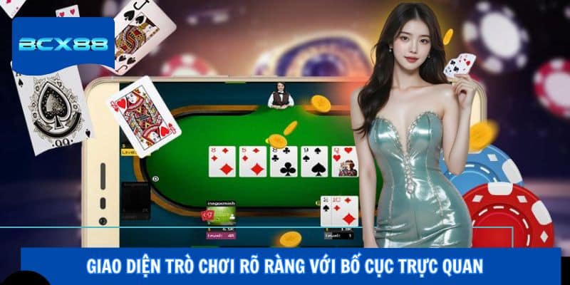 Giao diện trò chơi rõ ràng với bố cục trực quan