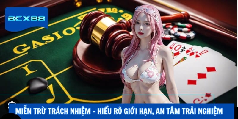 Miễn trừ trách nhiệm tạo môi trường cá cược chất lượng